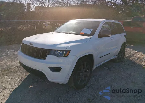 2021 Jeep Grand Cherokee 80Th Anniversary 4X4 z USA, uszkodzony, nr VIN 1C4RJFBG3MC812608